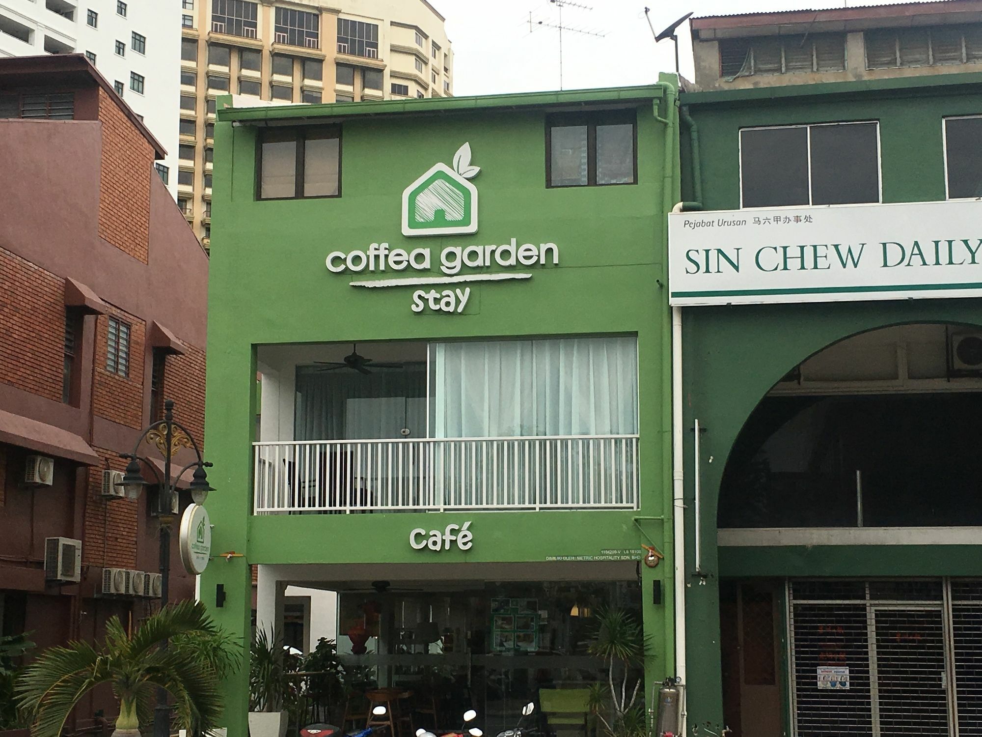 Coffea Garden Cafe & Stay Melaka Zewnętrze zdjęcie